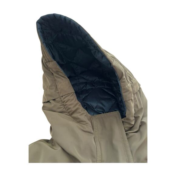 ATHLETA Vortex Reversible Down Parka, Size M Teal/Olive Sz M - Picture 4 of 12